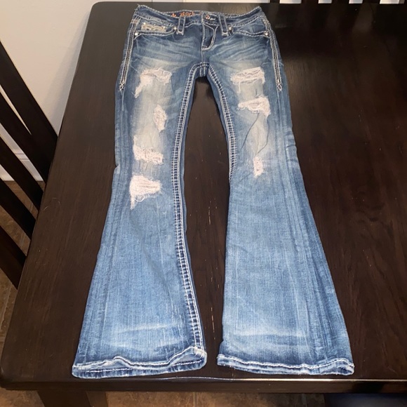 Size 24 Rock Revival Mid-Rise Bootcut Jeans. - Picture 2 of 2